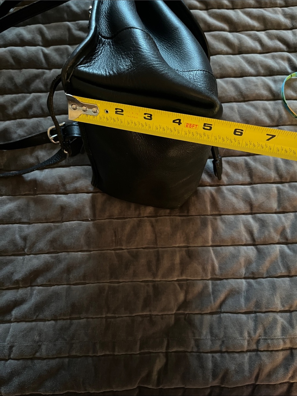 Coach Black Leather Daypack - Picture 15 of 16